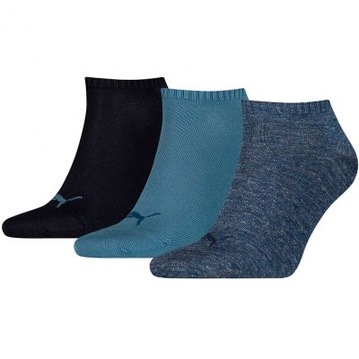 Puma Unisex Sneaker Plain Socks 3 Pack 906807 16