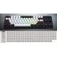 16. HATOR Rockfall 3 TKL Wireless Keyboard Universal USB + RF Wireless + Bluetooth QWERTY English White