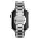 9. Spigen Modern Fit Band for Apple Watch 4/5/6/7/8/SE (38/40/41 mm) - Silver