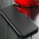 10. Eco Leather View Case case for Samsung Galaxy A14 with a flip stand black