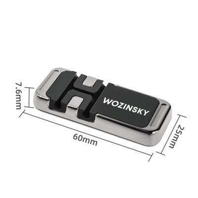 5. Wozinsky Magnetic Phone Holder with Cable Organizer (WMCDO-B1)