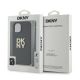 7. DKNY Wrist Strap Stock Logo case for iPhone 14 / 15 / 13 - black
