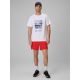 4. Men's regular printed T-shirt 4F 4FWSS26TTSHM2783-10S