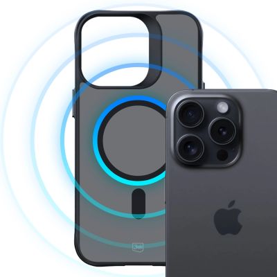 15. 3mk Smoke MagCase with MagSafe for iPhone 14 Pro Max - Semi-Transparent