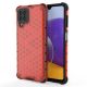 Honeycomb Case armor cover with TPU Bumper for Samsung Galaxy A22 4G red