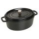 Oval cast iron pot STAUB 40509-319-0 - black 5.5 ltr