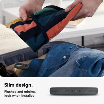 6. Spigen Vault Case for Apple AirTag - Matte Black