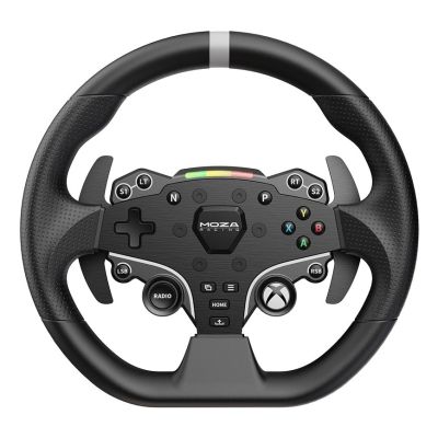 4. Moza Racing RS053 Game Controller Black USB Steering Wheel + Pedals PC, Xbox One, Xbox Series S, Xbox Series X
