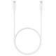 Samsung EP-DA705BWE USB-C - USB-C 3A Cable 1m (OOB Bulk - Replacement Packaging) - White