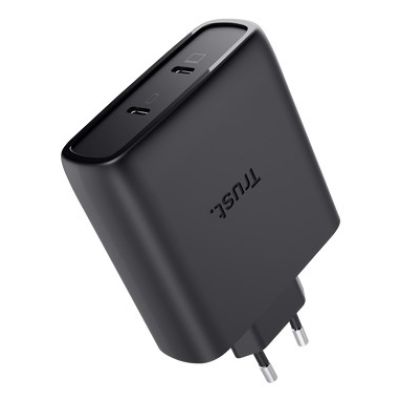 2. Trust MAXO GaN 100W 2xUSB-C Charger