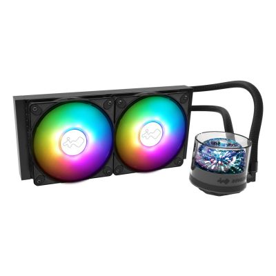 3. In Win NR24 Processor Liquid Cooling Kit 12cm Black 1 pc.