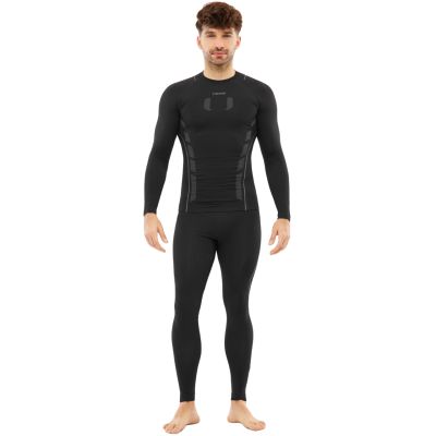 9. Viking Eiger 2.0 men's thermal underwear black and gray 500-27-3361-0908