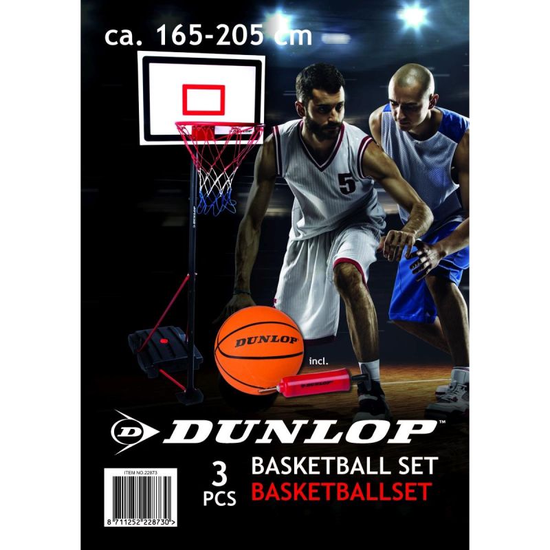 26. DUNLOP ADJUSTABLE BASKETBALL SET 1.65-2.05M 3IN1