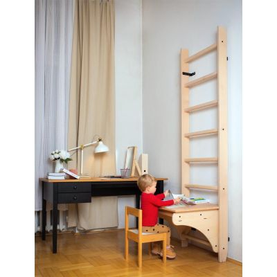 32. A DESK COVER FOR A WOODEN LADDER FOR A PULL-UP BAR BENCHK BT204