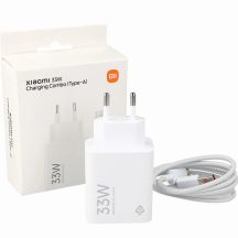 Xiaomi MDY-16-EF 1xUSB-A 33W Wall Charger with 3A USB-C Cable - White