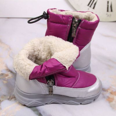 16. Kornecki Jr KOR6896A fuchsia insulated snow boots 
