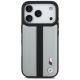 3. BMW M Perforated Stripe Logo MagSafe Case for iPhone 17 Pro - Gray