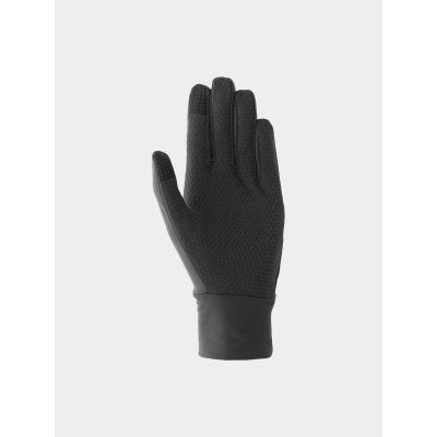 2. Knitted touch screen gloves unisex 4F 4FWAW24AGLOU082-25S
