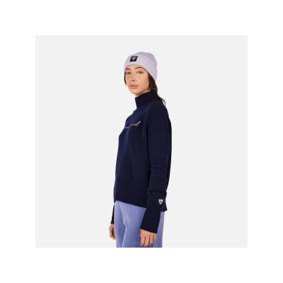 4. ROSSIGNOL W SIGNATURE SWEATER navy blue women's sweater