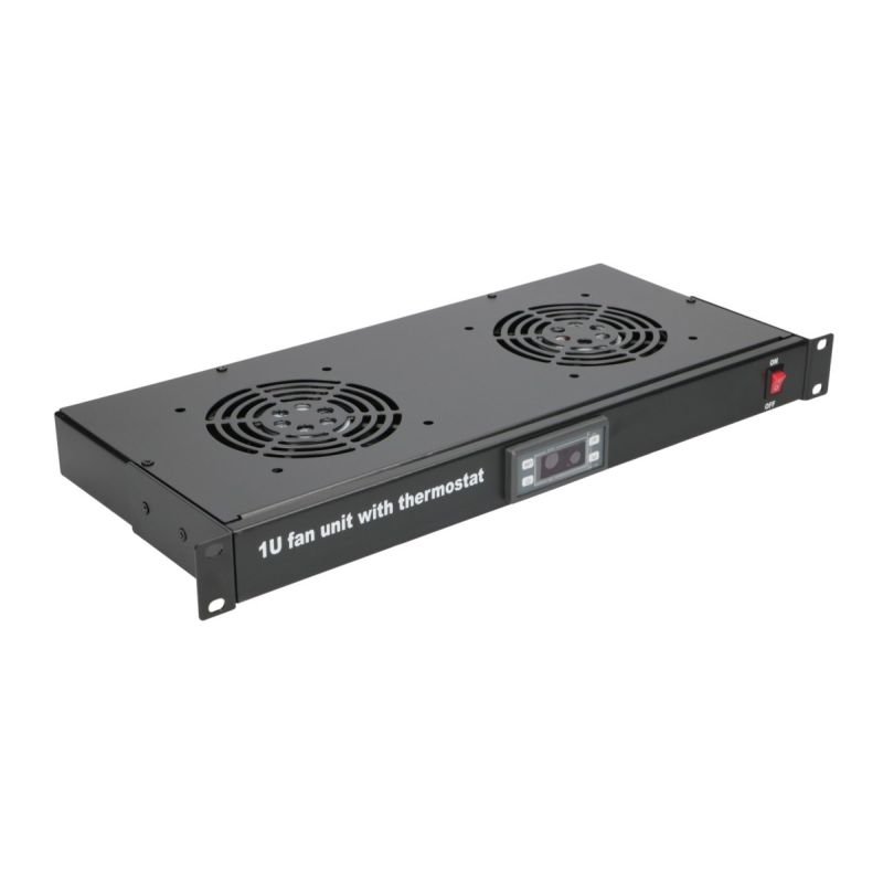 6. Extralink | Fan Panel | 19", 2 fans, with thermostat