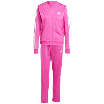 2. Women's adidas Essentials 3-Stripes Tracksuit Pink JD5436