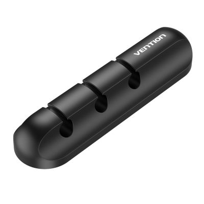 3. Vention 5-Port Cable Organizer Black