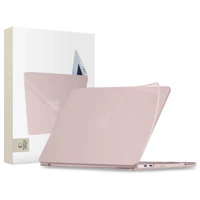 8. Tech-Protect Softshell Case for MacBook 13" 2026 - Matte Pink