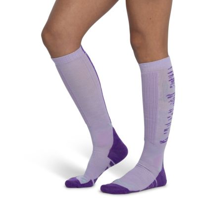 4. Buff MERINO HW OVER THE CALF SOCKS HWO2 LILAC ICE S 42/44 socks