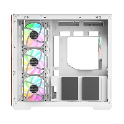 5. Thermaltake View 380 WS Midi Tower ARGB Case Snow White Retail