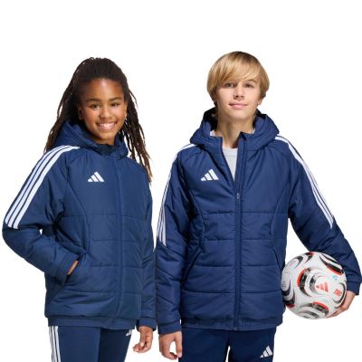9. adidas Tiro 26 Winter navy blue kids' jacket KA8026