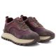 8. Leather platform sneakers burgundy Artiker 59C0009