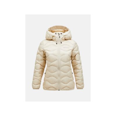 PEAK PERFORMANCE Helium Down Hood Jacket Women beige