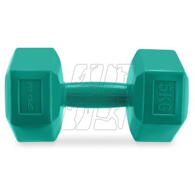 8. Spokey Monster dumbbells 2x 5 kg SPK-943622