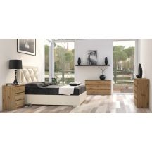 M6 MALWA CHEST OF DRAWERS 140CM 6 DRAWERS ARTISAN