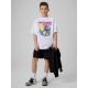 4. Boy's cotton T-shirt 4F 4FJRSS26TTSHM3904-10S