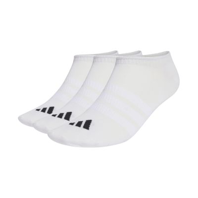 Adidas Thin&Light Sportswear No Show Socks 3 Pairs White JZ0534