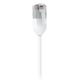 Ubiquiti UACC-Cable-Patch-Outdoor-C6A-12M-W White Cat6a F/UTP (FTP) Network Cable
