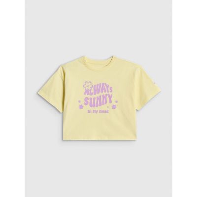 5. Loose T-shirt with a girl's print 4F 4FJRSS26TTSHF3908-72S