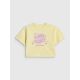 5. Loose T-shirt with a girl's print 4F 4FJRSS26TTSHF3908-72S