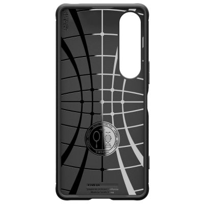 4. Spigen Rugged Armor Case for Sony Xperia 1 VII - Matte Black