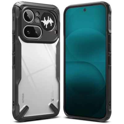 2. Ringke Fusion X case for Nothing Phone 4A Pro - transparent and black