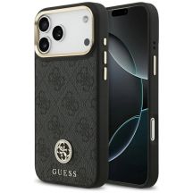 Guess 4G Strass Logo MagSafe Case for iPhone 17 Pro Max - Black