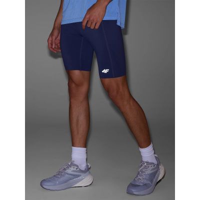 3. Men's quick-drying cycling running leggings 4F 4FWSS25TFSTM025-22S