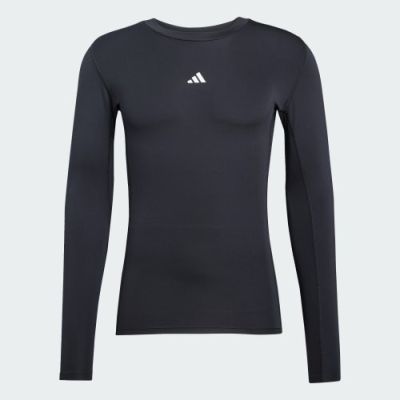4. adidas Techfit Long Sleeve Men's T-Shirt, Black, JP2944, 2XL