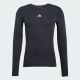 4. adidas Techfit Long Sleeve Men's T-Shirt, Black, JP2944, 2XL