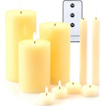 CANDLE SET 9 PCS