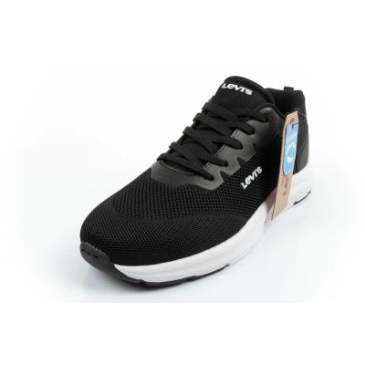 3. Levi's women's shoes sports sneakers Hudson fashionable black comfortable