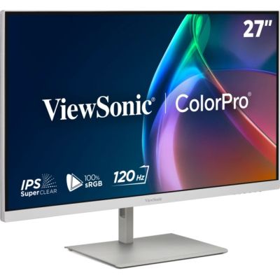 3. ViewSonic 27" VP2766-2K-W IPS QHD 120Hz HDMI HUB speakers monitor
