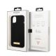 8. Guess Silicone Logo Plate MagSafe case for iPhone 13 mini - black