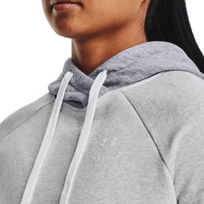 5. Under Armor Rival Fleece CB Hoodie W 1373031 014